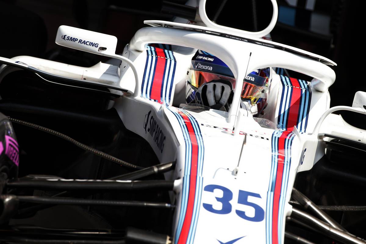 Sergey Sirotkin (RUS) Williams FW41.