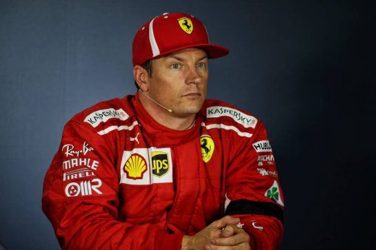 Kimi Raikkonen (FIN) Ferrari in the post qualifying FIA Press Conference.
28.07.2018. Formula 1 World Championship, Rd 12, Hungarian Grand Prix, Budapest, Hungary, Qualifying Day.
- www.xpbimages.com, EMail: requests@xpbimages.com - copy of publication required for printed pictures. Every used picture is fee-liable. © Copyright: Bearne / XPB Images