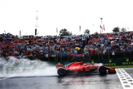 Kimi Raikkonen (FIN) Ferrari SF71H.
28.07.2018. Formula 1 World Championship, Rd 12, Hungarian Grand Prix, Budapest, Hungary, Qualifying Day.
- www.xpbimages.com, EMail: requests@xpbimages.com - copy of publication required for printed pictures. Every used picture is fee-liable. © Copyright: Bearne / XPB Images