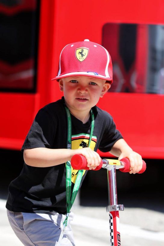 Robin Raikkonen (FIN) son of Kimi Raikkonen (FIN) Ferrari.
29.07.2018. Formula 1 World Championship, Rd 12, Hungarian Grand Prix, Budapest, Hungary, Race Day.
- www.xpbimages.com, EMail: requests@xpbimages.com - copy of publication required for printed pictures. Every used picture is fee-liable. © Copyright: Moy / XPB Images