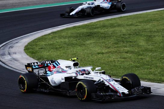 Sergey Sirotkin (RUS) Williams FW41.
29.07.2018. Formula 1 World Championship, Rd 12, Hungarian Grand Prix, Budapest, Hungary, Race Day.
- www.xpbimages.com, EMail: requests@xpbimages.com - copy of publication required for printed pictures. Every used picture is fee-liable. © Copyright: Photo4 / XPB Images