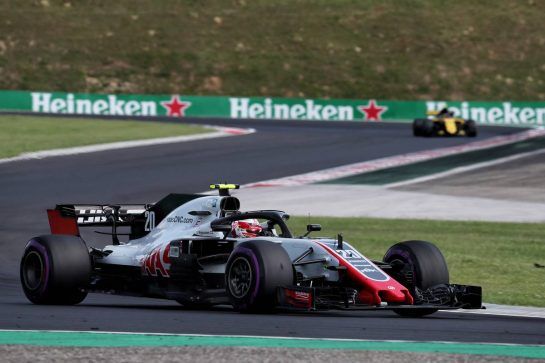 Kevin Magnussen (DEN) Haas VF-18.
29.07.2018. Formula 1 World Championship, Rd 12, Hungarian Grand Prix, Budapest, Hungary, Race Day.
- www.xpbimages.com, EMail: requests@xpbimages.com - copy of publication required for printed pictures. Every used picture is fee-liable. © Copyright: Photo4 / XPB Images