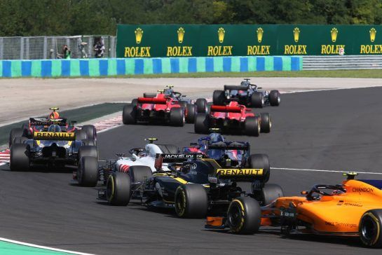 Nico Hulkenberg (GER) Renault Sport F1 Team 
29.07.2018. Formula 1 World Championship, Rd 12, Hungarian Grand Prix, Budapest, Hungary, Race Day.
- www.xpbimages.com, EMail: requests@xpbimages.com - copy of publication required for printed pictures. Every used picture is fee-liable. © Copyright: Charniaux / XPB Images
