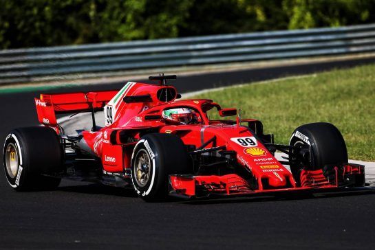 Antonio Giovinazzi (ITA) Ferrari SF71H Test Driver.
31.07.2018. Formula 1 Testing, Budapest, Hungary.
- www.xpbimages.com, EMail: requests@xpbimages.com - copy of publication required for printed pictures. Every used picture is fee-liable. © Copyright: Moy / XPB Images