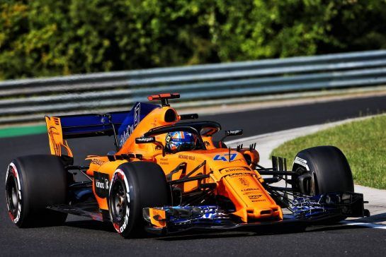 Lando Norris (GBR) McLaren MCL33 Test Driver.
31.07.2018. Formula 1 Testing, Budapest, Hungary.
- www.xpbimages.com, EMail: requests@xpbimages.com - copy of publication required for printed pictures. Every used picture is fee-liable. © Copyright: Moy / XPB Images