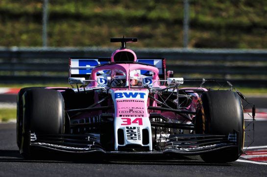 Nikita Mazepin (RUS) Sahara Force India F1 VJM11 Development Driver.
31.07.2018. Formula 1 Testing, Budapest, Hungary.
- www.xpbimages.com, EMail: requests@xpbimages.com - copy of publication required for printed pictures. Every used picture is fee-liable. © Copyright: Moy / XPB Images