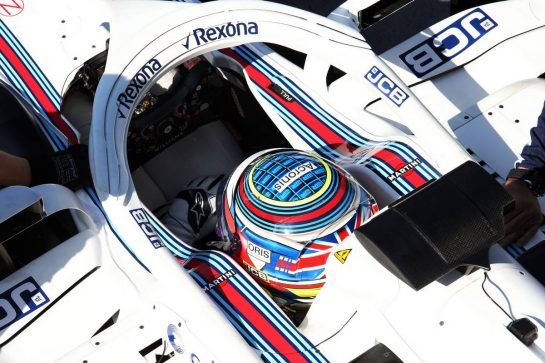 Oliver Rowland (GBR) Williams FW41 Test Driver.
31.07.2018. Formula 1 Testing, Budapest, Hungary.
- www.xpbimages.com, EMail: requests@xpbimages.com - copy of publication required for printed pictures. Every used picture is fee-liable. © Copyright: Charniaux / XPB Images