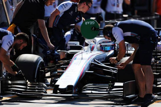 Oliver Rowland (GBR) Williams FW41 Test Driver.
31.07.2018. Formula 1 Testing, Budapest, Hungary.
- www.xpbimages.com, EMail: requests@xpbimages.com - copy of publication required for printed pictures. Every used picture is fee-liable. © Copyright: Charniaux / XPB Images