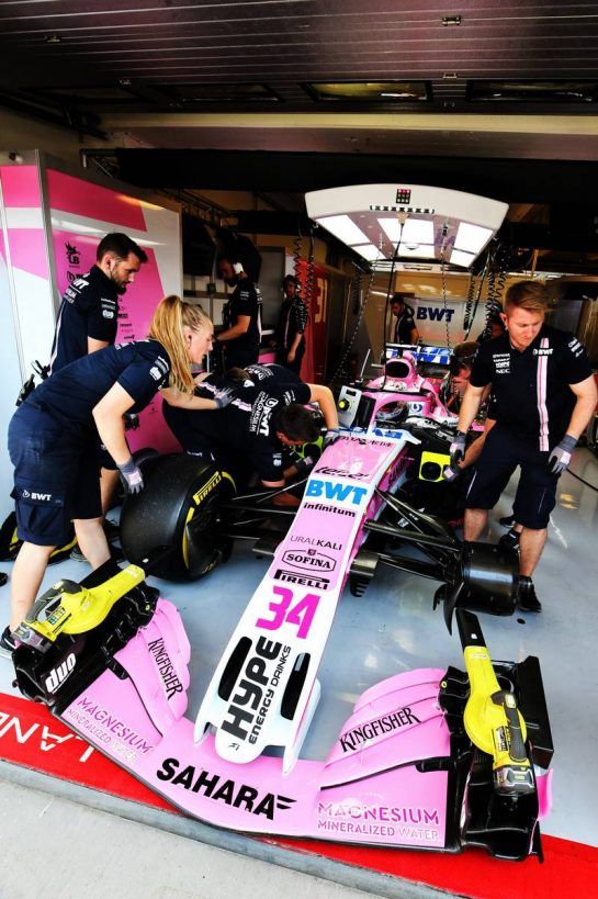 Nicholas Latifi (CDN) Sahara Force India F1 VJM11 Development Driver.
31.07.2018. Formula 1 Testing, Budapest, Hungary.
- www.xpbimages.com, EMail: requests@xpbimages.com - copy of publication required for printed pictures. Every used picture is fee-liable. © Copyright: Moy / XPB Images