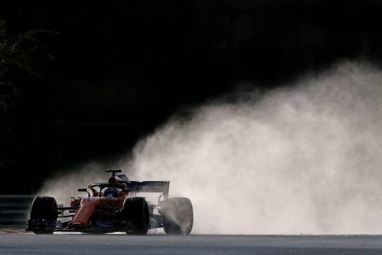 Lando Norris (GBR) McLaren Honda 
31.07.2018. Formula 1 Testing, Budapest, Hungary.
- www.xpbimages.com, EMail: requests@xpbimages.com - copy of publication required for printed pictures. Every used picture is fee-liable. © Copyright: Charniaux / XPB Images