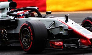 Hectic qualifying session yields good result for Haas