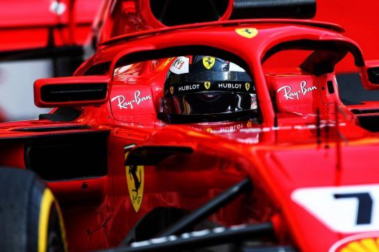 Kimi Raikkonen (FIN) Ferrari SF71H.
01.08.2018. Formula 1 Testing, Budapest, Hungary.
- www.xpbimages.com, EMail: requests@xpbimages.com - copy of publication required for printed pictures. Every used picture is fee-liable. © Copyright: Charniaux / XPB Images