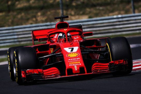 Kimi Raikkonen (FIN) Ferrari SF71H.
01.08.2018. Formula 1 Testing, Budapest, Hungary.
- www.xpbimages.com, EMail: requests@xpbimages.com - copy of publication required for printed pictures. Every used picture is fee-liable. © Copyright: Moy / XPB Images