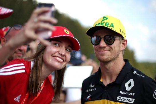 Nico Hulkenberg (GER) Renault Sport F1 Team 
23.08.2018. Formula 1 World Championship, Rd 13, Belgian Grand Prix, Spa Francorchamps, Belgium, Preparation Day.
- www.xpbimages.com, EMail: requests@xpbimages.com - copy of publication required for printed pictures. Every used picture is fee-liable. © Copyright: Charniaux / XPB Images