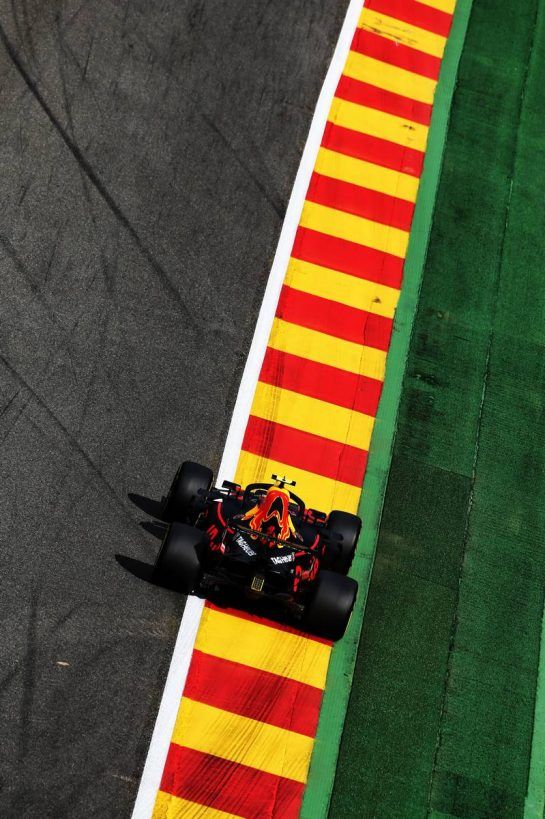 Max Verstappen (NLD) Red Bull Racing RB14.
24.08.2018. Formula 1 World Championship, Rd 13, Belgian Grand Prix, Spa Francorchamps, Belgium, Practice Day.
- www.xpbimages.com, EMail: requests@xpbimages.com - copy of publication required for printed pictures. Every used picture is fee-liable. © Copyright: Moy / XPB Images