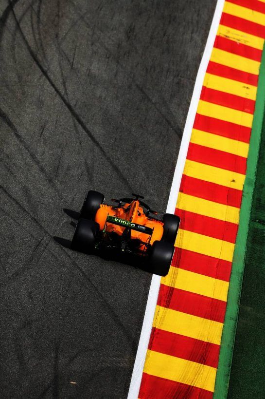Lando Norris (GBR) McLaren MCL33 Test Driver.
24.08.2018. Formula 1 World Championship, Rd 13, Belgian Grand Prix, Spa Francorchamps, Belgium, Practice Day.
- www.xpbimages.com, EMail: requests@xpbimages.com - copy of publication required for printed pictures. Every used picture is fee-liable. © Copyright: Moy / XPB Images