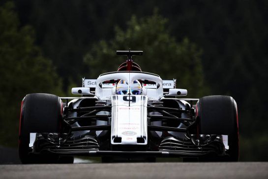 Marcus Ericsson (SWE) Sauber C37.
24.08.2018. Formula 1 World Championship, Rd 13, Belgian Grand Prix, Spa Francorchamps, Belgium, Practice Day.
- www.xpbimages.com, EMail: requests@xpbimages.com - copy of publication required for printed pictures. Every used picture is fee-liable. © Copyright: Batchelor / XPB Images