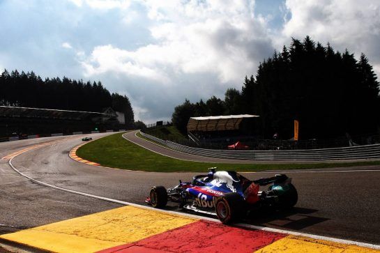 Pierre Gasly (FRA) Scuderia Toro Rosso STR13.
24.08.2018. Formula 1 World Championship, Rd 13, Belgian Grand Prix, Spa Francorchamps, Belgium, Practice Day.
- www.xpbimages.com, EMail: requests@xpbimages.com - copy of publication required for printed pictures. Every used picture is fee-liable. © Copyright: Photo4 / XPB Images