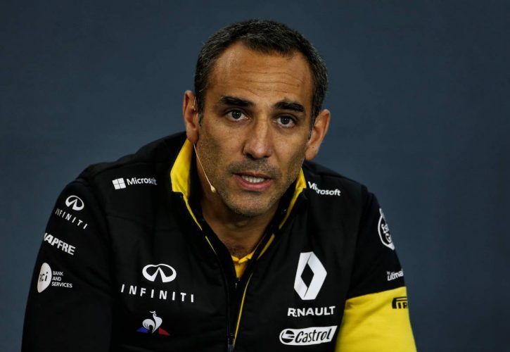 Cyril Abiteboul (FRA) Renault Sport F1 Managing Director in the FIA Press Conference.