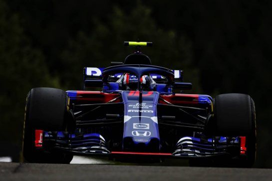 Pierre Gasly (FRA) Scuderia Toro Rosso STR13.
24.08.2018. Formula 1 World Championship, Rd 13, Belgian Grand Prix, Spa Francorchamps, Belgium, Practice Day.
- www.xpbimages.com, EMail: requests@xpbimages.com - copy of publication required for printed pictures. Every used picture is fee-liable. © Copyright: Moy / XPB Images