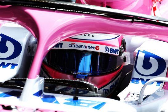 Sergio Perez (MEX) Racing Point Force India F1 VJM11.
25.08.2018. Formula 1 World Championship, Rd 13, Belgian Grand Prix, Spa Francorchamps, Belgium, Qualifying Day.
- www.xpbimages.com, EMail: requests@xpbimages.com - copy of publication required for printed pictures. Every used picture is fee-liable. © Copyright: Batchelor / XPB Images