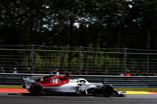 Marcus Ericsson (SWE) Sauber C37.
25.08.2018. Formula 1 World Championship, Rd 13, Belgian Grand Prix, Spa Francorchamps, Belgium, Qualifying Day.
- www.xpbimages.com, EMail: requests@xpbimages.com - copy of publication required for printed pictures. Every used picture is fee-liable. © Copyright: Moy / XPB Images