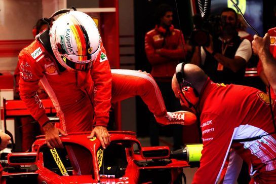 Sebastian Vettel (GER) Ferrari SF71H.
- www.xpbimages.com, EMail: requests@xpbimages.com - copy of publication required for printed pictures. Every used picture is fee-liable. © Copyright: Photo4 / XPB Images