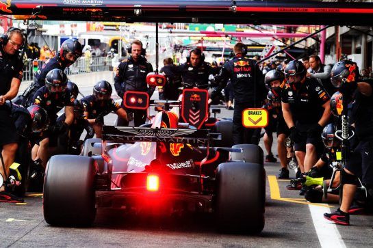 Daniel Ricciardo (AUS) Red Bull Racing RB14.
25.08.2018. Formula 1 World Championship, Rd 13, Belgian Grand Prix, Spa Francorchamps, Belgium, Qualifying Day.
- www.xpbimages.com, EMail: requests@xpbimages.com - copy of publication required for printed pictures. Every used picture is fee-liable. © Copyright: Photo4 / XPB Images