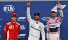 Belgian Grand Prix Qualifying top three