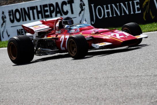 Jacky Ickx (BEL) in a Ferrari 312B.
26.08.2018. Formula 1 World Championship, Rd 13, Belgian Grand Prix, Spa Francorchamps, Belgium, Race Day.
- www.xpbimages.com, EMail: requests@xpbimages.com - copy of publication required for printed pictures. Every used picture is fee-liable. © Copyright: Batchelor / XPB Images