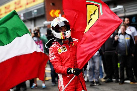 Race winner Sebastian Vettel (GER) Ferrari celebrates in parc ferme.
26.08.2018. Formula 1 World Championship, Rd 13, Belgian Grand Prix, Spa Francorchamps, Belgium, Race Day.
- www.xpbimages.com, EMail: requests@xpbimages.com - copy of publication required for printed pictures. Every used picture is fee-liable. © Copyright: Batchelor / XPB Images