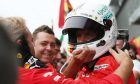Belgian Grand Prix: 1st place Sebastian Vettel (GER) Ferrari SF71H.
