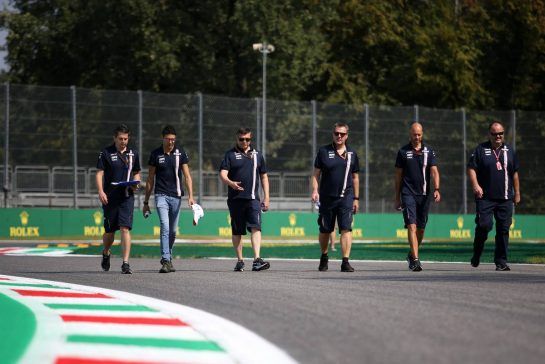 Esteban Ocon (FRA) Force India F1 30.08.2018. Formula 1 World Championship, Rd 14, Italian Grand Prix, Monza, Italy, Preparation Day.- www.xpbimages.com, EMail: requests@xpbimages.com - copy of publication required for printed pictures. Every used picture is fee-liable. © Copyright: Charniaux / XPB Images