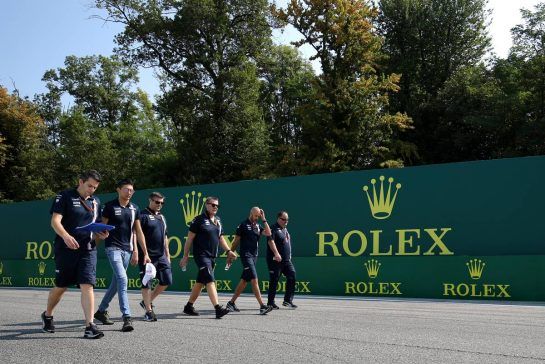 Esteban Ocon (FRA) Force India F1 30.08.2018. Formula 1 World Championship, Rd 14, Italian Grand Prix, Monza, Italy, Preparation Day.- www.xpbimages.com, EMail: requests@xpbimages.com - copy of publication required for printed pictures. Every used picture is fee-liable. © Copyright: Charniaux / XPB Images