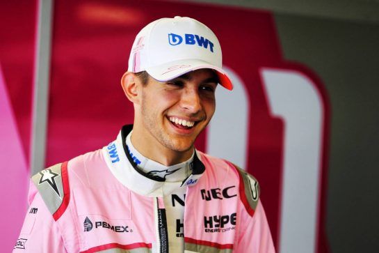 Esteban Ocon (FRA) Racing Point Force India F1 Team.
30.08.2018. Formula 1 World Championship, Rd 14, Italian Grand Prix, Monza, Italy, Preparation Day.
- www.xpbimages.com, EMail: requests@xpbimages.com - copy of publication required for printed pictures. Every used picture is fee-liable. © Copyright: Moy / XPB Images