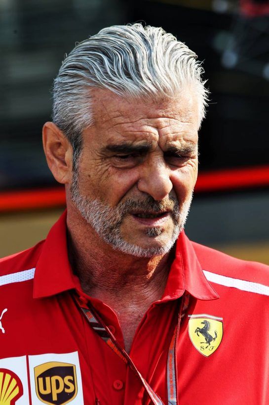 Maurizio Arrivabene (ITA) Ferrari Team Principal.
30.08.2018. Formula 1 World Championship, Rd 14, Italian Grand Prix, Monza, Italy, Preparation Day.
- www.xpbimages.com, EMail: requests@xpbimages.com - copy of publication required for printed pictures. Every used picture is fee-liable. © Copyright: Photo4 / XPB Images