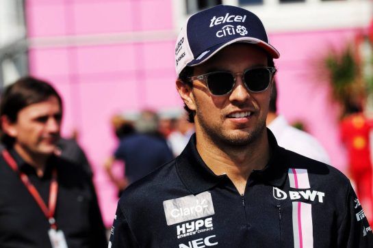 Sergio Perez (MEX) Racing Point Force India F1 Team.
30.08.2018. Formula 1 World Championship, Rd 14, Italian Grand Prix, Monza, Italy, Preparation Day.
- www.xpbimages.com, EMail: requests@xpbimages.com - copy of publication required for printed pictures. Every used picture is fee-liable. © Copyright: Photo4 / XPB Images