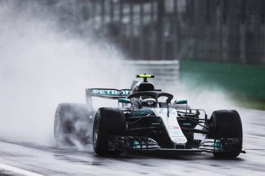 Valtteri Bottas (FIN) Mercedes AMG F1 W09.
31.08.2018. Formula 1 World Championship, Rd 14, Italian Grand Prix, Monza, Italy, Practice Day.
- www.xpbimages.com, EMail: requests@xpbimages.com - copy of publication required for printed pictures. Every used picture is fee-liable. © Copyright: Moy / XPB Images