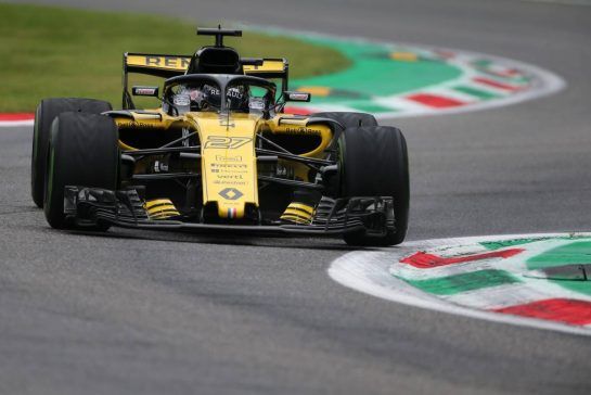 Nico Hulkenberg (GER) Renault Sport F1 Team
31.08.2018. Formula 1 World Championship, Rd 14, Italian Grand Prix, Monza, Italy, Practice Day.
- www.xpbimages.com, EMail: requests@xpbimages.com - copy of publication required for printed pictures. Every used picture is fee-liable. © Copyright: Charniaux / XPB Images
