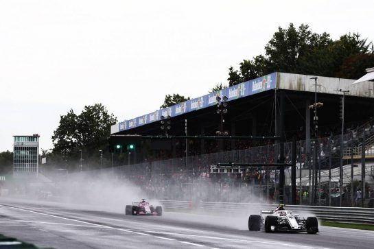 Charles Leclerc (MON) Sauber F1 Team C37.
31.08.2018. Formula 1 World Championship, Rd 14, Italian Grand Prix, Monza, Italy, Practice Day.
- www.xpbimages.com, EMail: requests@xpbimages.com - copy of publication required for printed pictures. Every used picture is fee-liable. © Copyright: Moy / XPB Images