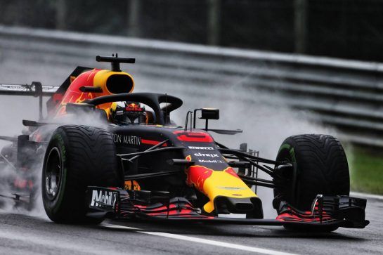 Daniel Ricciardo (AUS) Red Bull Racing RB14.
31.08.2018. Formula 1 World Championship, Rd 14, Italian Grand Prix, Monza, Italy, Practice Day.
- www.xpbimages.com, EMail: requests@xpbimages.com - copy of publication required for printed pictures. Every used picture is fee-liable. © Copyright: Moy / XPB Images