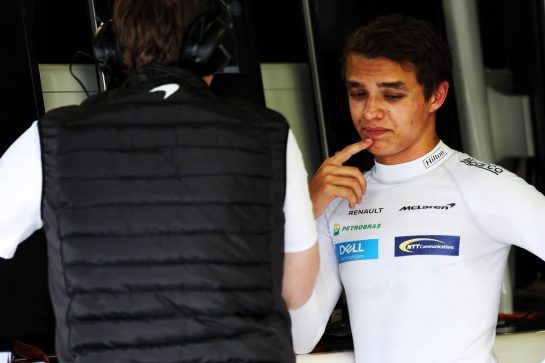 Lando Norris (GBR) McLaren Test Driver.
31.08.2018. Formula 1 World Championship, Rd 14, Italian Grand Prix, Monza, Italy, Practice Day.
- www.xpbimages.com, EMail: requests@xpbimages.com - copy of publication required for printed pictures. Every used picture is fee-liable. © Copyright: Batchelor / XPB Images