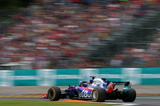 Brendon Hartley (NZ) Scuderia Toro Rosso
31.08.2018. Formula 1 World Championship, Rd 14, Italian Grand Prix, Monza, Italy, Practice Day.
- www.xpbimages.com, EMail: requests@xpbimages.com - copy of publication required for printed pictures. Every used picture is fee-liable. © Copyright: Charniaux / XPB Images