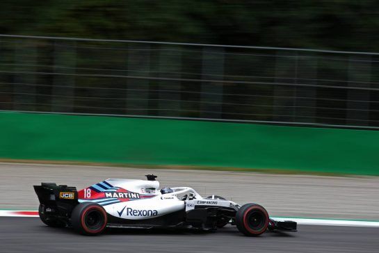 Lance Stroll (CDN) Williams F1 Team
31.08.2018. Formula 1 World Championship, Rd 14, Italian Grand Prix, Monza, Italy, Practice Day.
- www.xpbimages.com, EMail: requests@xpbimages.com - copy of publication required for printed pictures. Every used picture is fee-liable. © Copyright: Charniaux / XPB Images