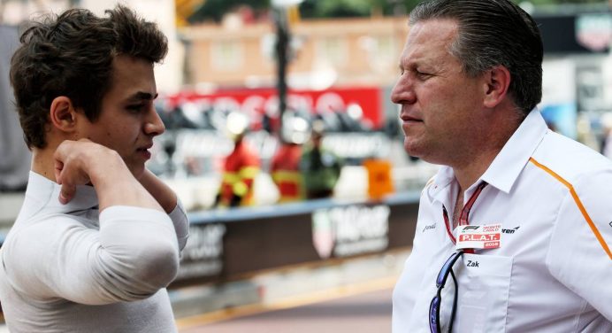 Brown: 'Two young drivers in our car wouldn't be great'