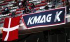 Danish fans of Kevin Magnussen (DEN) Haas F1 Team fans in the grandstand.