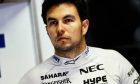 Sergio Perez (MEX) Sahara Force India F1.