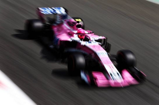 Esteban Ocon (FRA) Racing Point Force India F1 VJM11.
01.09.2018. Formula 1 World Championship, Rd 14, Italian Grand Prix, Monza, Italy, Qualifying Day.
- www.xpbimages.com, EMail: requests@xpbimages.com - copy of publication required for printed pictures. Every used picture is fee-liable. © Copyright: Moy / XPB Images