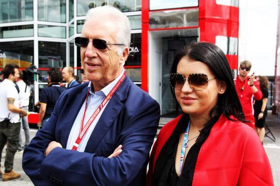 (L to R): Piero Ferrari (ITA) Ferrari Vice-President with his daugter Antonella Ferrari (ITA) Actress.
- www.xpbimages.com, EMail: requests@xpbimages.com - copy of publication required for printed pictures. Every used picture is fee-liable. © Copyright: Photo4 / XPB Images