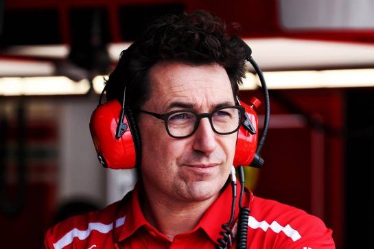 Mattia Binotto (ITA) Ferrari Chief Technical Officer.
- www.xpbimages.com, EMail: requests@xpbimages.com - copy of publication required for printed pictures. Every used picture is fee-liable. © Copyright: Photo4 / XPB Images